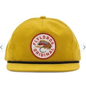 Fly lords hat with patch flyfishing hat